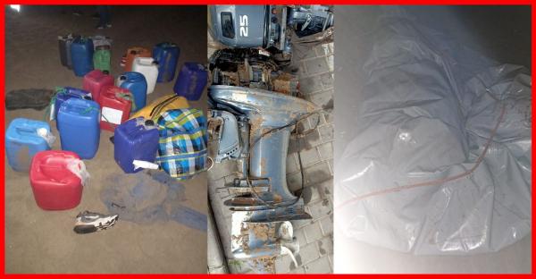 معدات لوجيستيكية خاصة بالتهريب تستنفر المصالح الأمنية بالجرف الأصفر